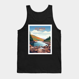 ACADIA NATIONAL PARK Art Tank Top